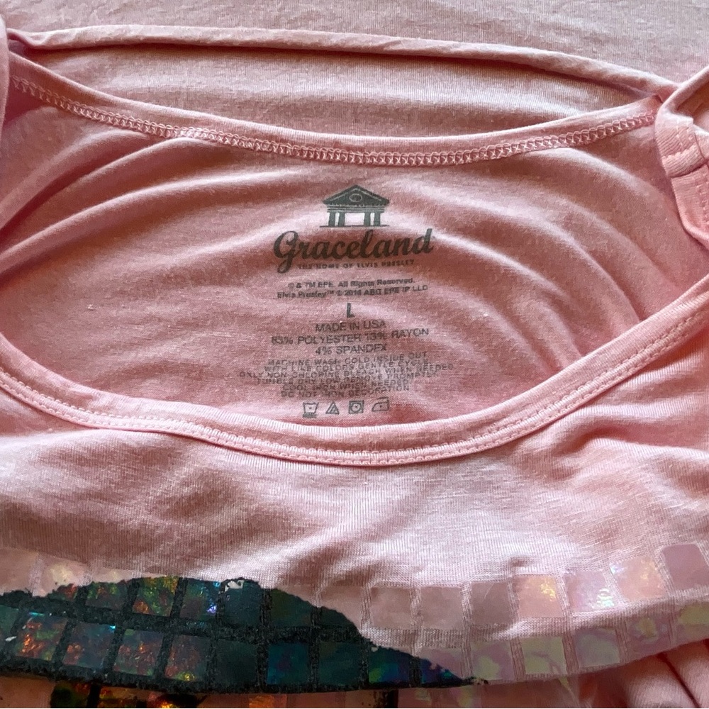 Limited Edition Elvis Prismatic Graphic Loose Tee - Picture 5 of 6